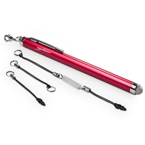BoxWave Rose Pink Stylus Pen for iPad 1st Gen (2010) - EverTouch Capacitive Fiber Tip Stylus