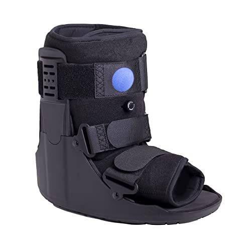 Brace Direct Short Air Walker Cam Fracture Boot for Ankle Foot Fracture Sprained Ankle Injury Protection Stabilization