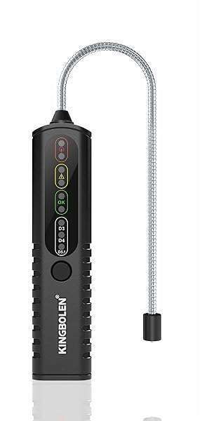 BF100 Brake Fluid Tester: Auto Diagnostic Tool with 9 LED Indicators for DOT3/DOT4/DOT5.1 Moisture Analysis