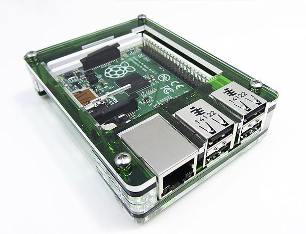 Buy C4Labs Zebra Case Kit for Raspberry Pi 3B+, 2B, & B+ | Includes Power Cord & Heatsinks - Fast Shipping!