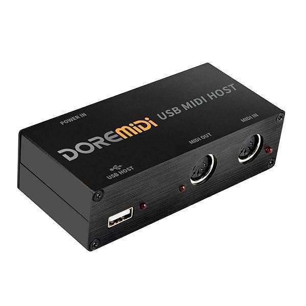 CAMOLA USB MIDI Host Box: Ultimate USB to MIDI Converter & Interface for Musicians