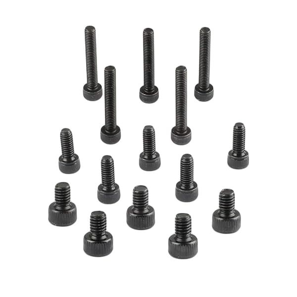 CAMVATE M4 Threaded Screw Pack 15 pcs M4X8mm M4X10mm M4X22mm for Camera Accessories