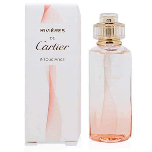 Buy CARTIER Rivieres de Cartier Insouciance 3.4 oz EDT Spray for Women - Refillable Luxury Fragrance
