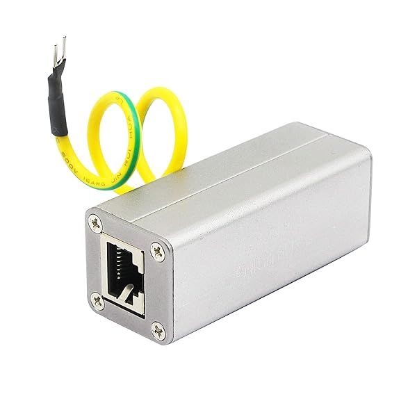 Protect Your POE Devices: CERRXIAN RJ45 Ethernet Surge Protector for Outdoor Use