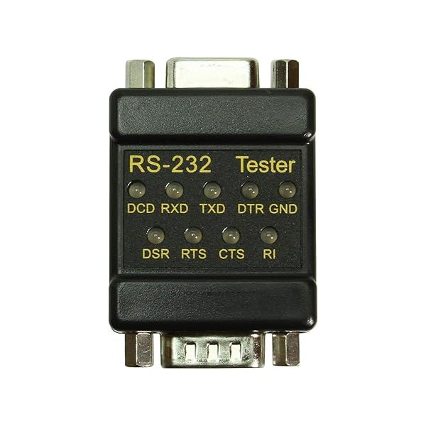 Buy Cablemax RS-232 LED Link Tester - DB-9 Male to Female Connector for Reliable Connectivity
