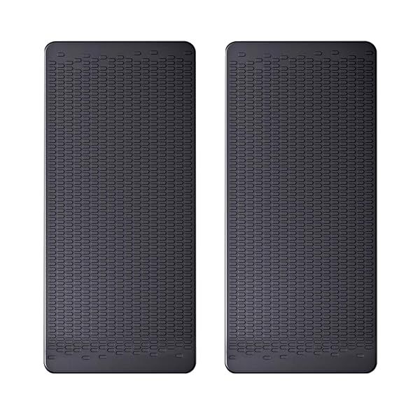 JIMISHA Car Dashboard Non Slip Mat Anti Slide Sticky Pad for Radar Detector Cell Phone Keys GPS Coins 2 Pack 6.3x2.8 inch