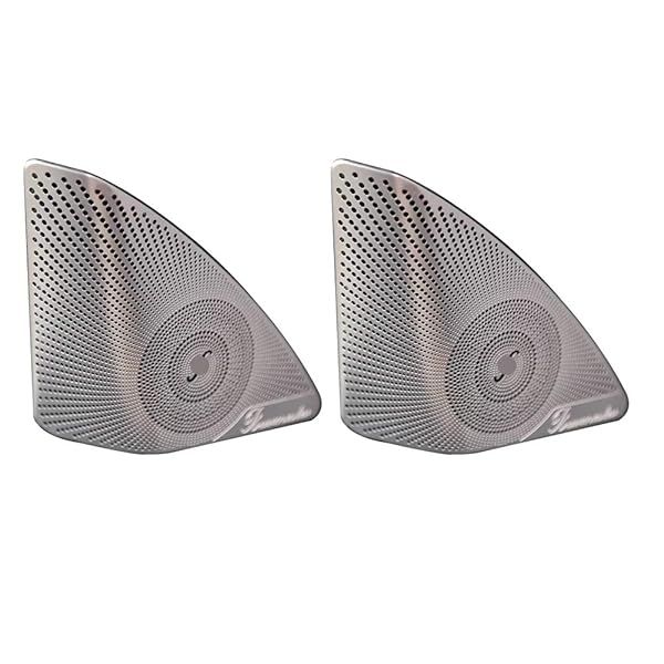 Car Door Stereo Speaker Cover Trim for Mercedes Benz New Class C W205 2015-2019 Car Accessories Speaker Cover Trim Sticker