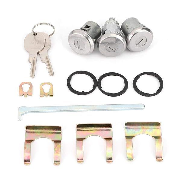 Car Door Trunk Key Cutlass Lock Set Replacement Kit 654394765282 for Easy Access and Security