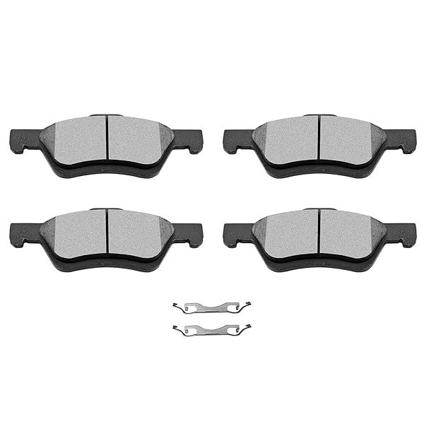 SCITOO Ceramic Brake Pads Kit for Ford Escape, Mazda Tribute & Mercury Mariner (2005-2012) - 4pcs Front Set