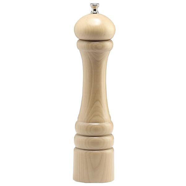 Chef Specialties 10 Inch Imperial Pepper Mill Natural High Quality Kitchen Essential