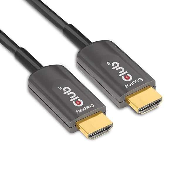 Club 3D CAC-1377 Ultra High Speed HDMI 2.1 Certified 4K 120Hz 8K 60Hz Active Fiber Optical Cable 15m 49.2ft