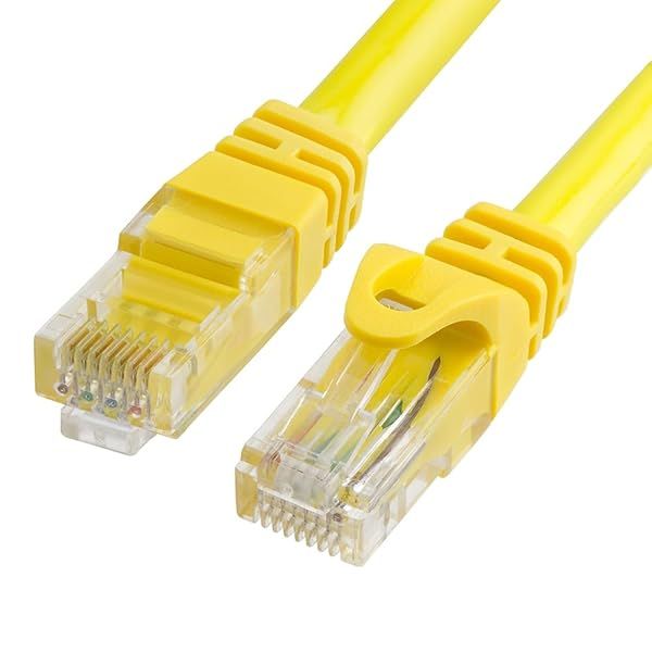 Buy Cmple Cat6 Ethernet Cable 10Gbps 25ft - 550MHz Networking Cord with Gold-Plated RJ45 Connectors - Fast & Reliable Connection