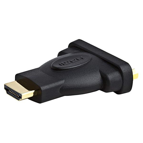 Cmple HDMI to DVI-D Female Adapter - Gold Plated, Bi-Directional, 1920x1200 Resolution for HDTV, PS, DVD, Nintendo & Projectors