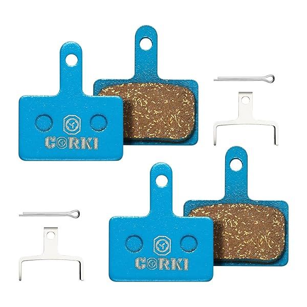 Corki Cycles Multi-Metallic Disc Brake Pads for TRP Tektro Shimano 2 Pairs
