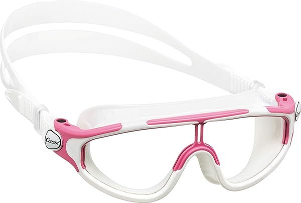 Shop Cressi Baloo White/Pink: Stylish & Comfortable Snorkeling Gear for All Ages
