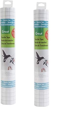 Cricut Vinyl Transfer Tape 12X4 Standard Grip 2 Pack for Easy Crafting and DIY Projects