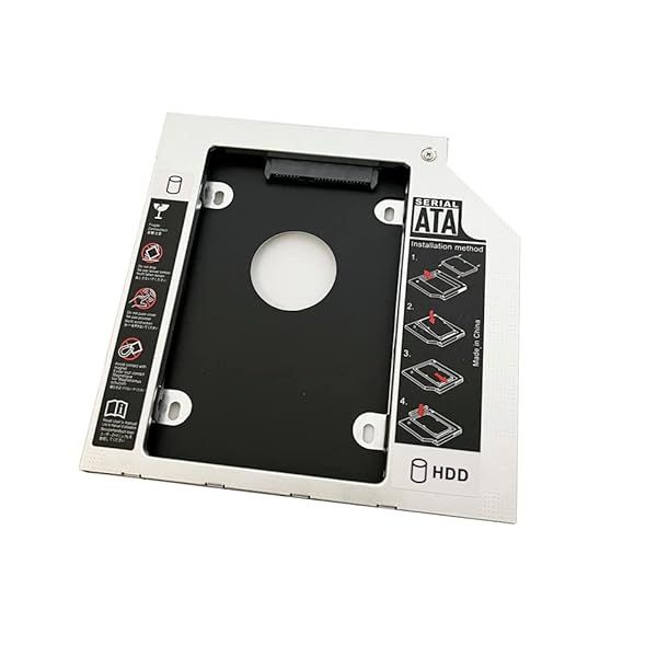 DY-tech SSD HDD Caddy Frame Tray for Dell Inspiron 15 17 5000 7000 5748 5749 14Z 15Z 5523 5423 Upgrade Your Storage Solution