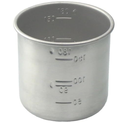 Buy Daiso Japanese Rice Measuring Cup - 180cc Stainless Steel for Perfect Cooking
