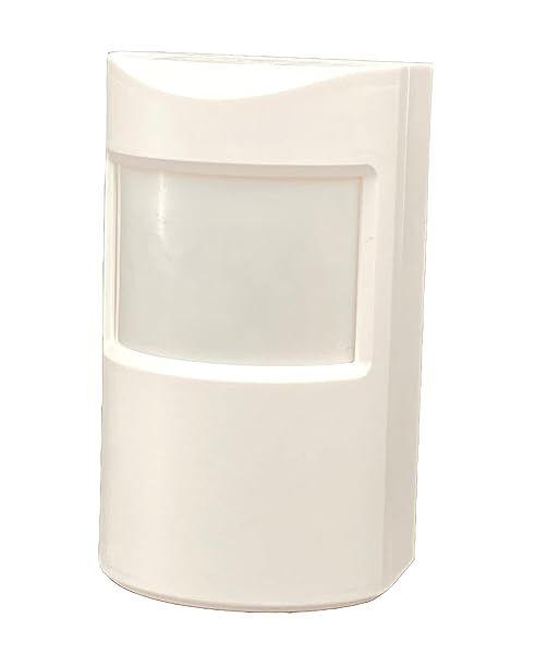 Dakota Alert Wireless Motion Detector - PIR-4000 Indoor Passive Infrared Sensor, Battery-Operated, Long Range Infrared Sensor Detects People up to