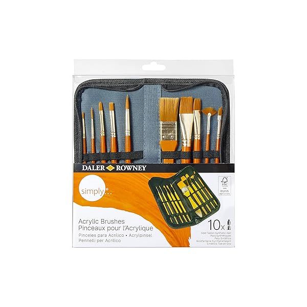 Buy Daler Rowney Simply Zip Pencil Case in Orange - Stylish & Durable Art Storage