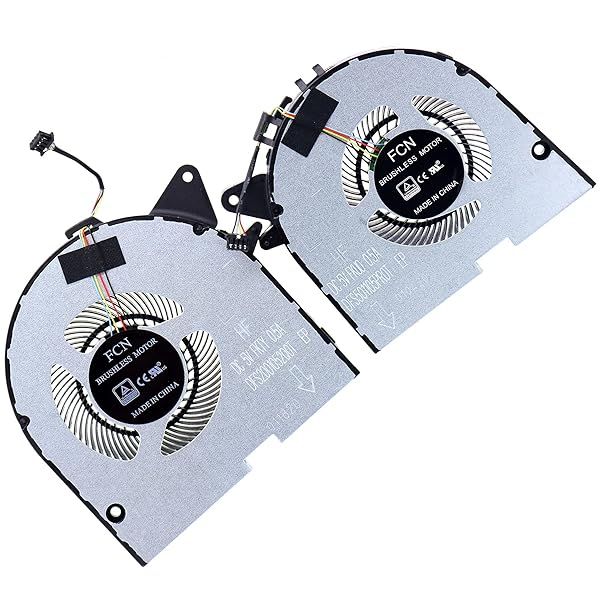 Lenovo Legion Y7000P Y540P Y545P Cooling Fans: Deal4GO CPU & GPU Fan DFS200105200T & DFS501105PR0T (GTX1050)