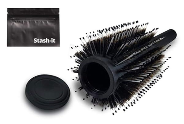 Stash-it Diversion Safe Hair Brush: Discreetly Hide Money & Valuables with Removable Lid - New Version!