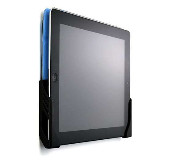 Dockem Koala Tablet Wall Mount: Universal Damage-Free Adhesive Dock for iPads & Galaxy Tabs (Black)