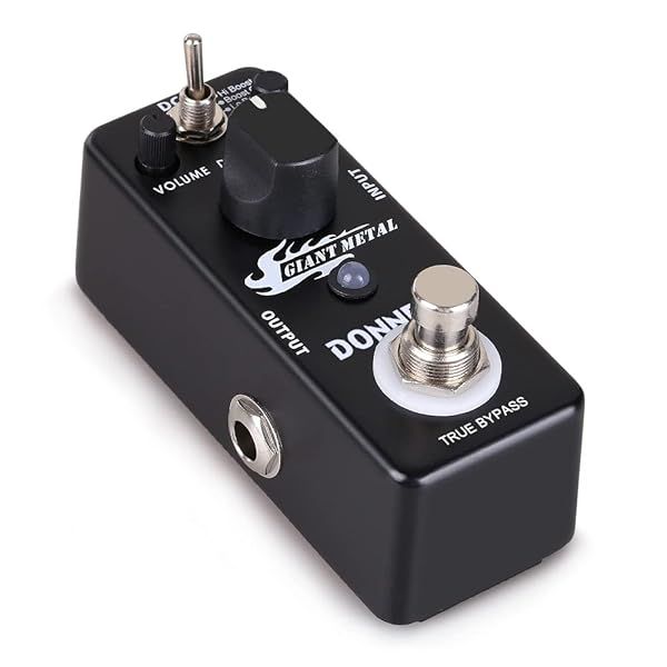 Donner Giant Metal Distortion Pedal: Boost Your Electric Guitar with 3 Modes & True Bypass