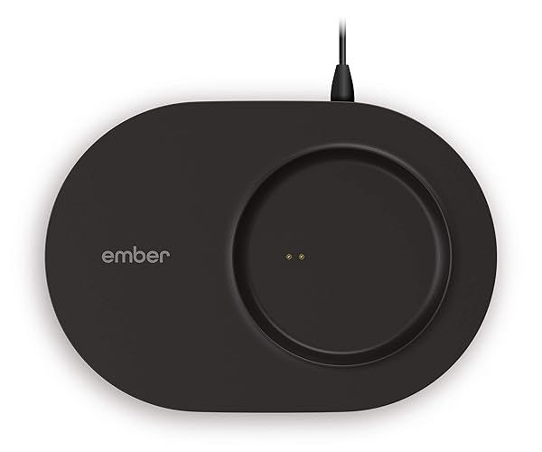 Ember Travel Mug Charging Coaster 2: Wireless Charger for Smart Temperature Control Mug - Black