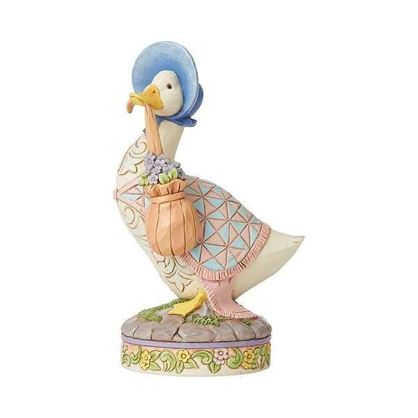 Shop Enesco Beatrix Potter Jim Shore Jemima Puddle-Duck Figurine - 6.25 Inch Multicolor Collectible