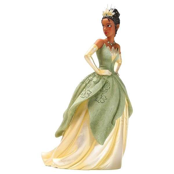 Enesco Disney Showcase Tiana Figurine - 8.46 Inch Couture de Force Collectible