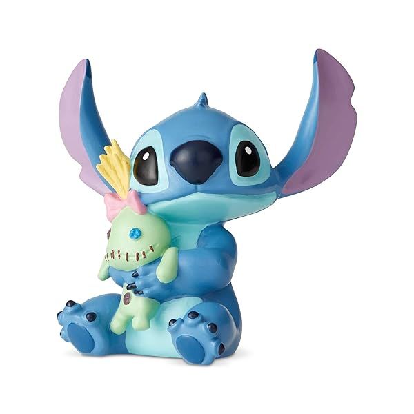 Enesco Disney Lilo and Stitch Mini Figurine - 2.5 Inch Collectible Doll in Multicolor