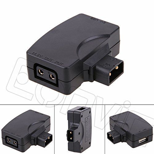 Eonvic 5V Dtap to USB Battery Converter for Sony V-Mount Cameras and Bluetooth Audio Devices