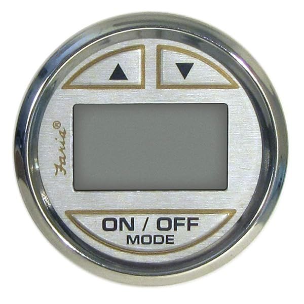 FARIA BEEDE 19151 Kronos Depth Sounder In Hull Mounted Transducer SN2010 2 for Accurate Marine Depth Measurement