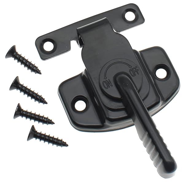 FDXGYH 2 Pack Dining Table Lock Heavy Duty Align-N-Lock Table Locks Leaf Buckle Connector with Screws for Extension Tables Computer Workstations and