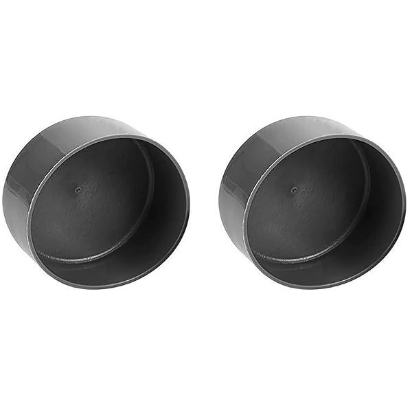 FDXGYH 2 Pcs 1.98-Inch Bearing Bars Cover Bearing Rubber Caps Trailer Wheel Hub Dust Covers Replacement Bearing Protector