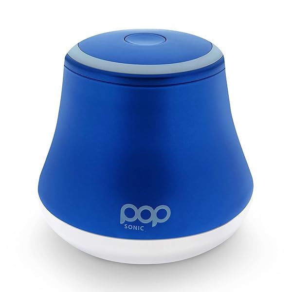 Fabric Shaver, Lint Remover Electric (Royal Blue) Rechargeable, 6 Blade System, Fabric Lint Shaver w LED Light | One-Touch Activation Pill Shaver for