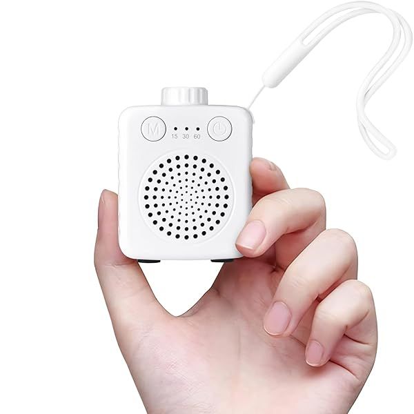 Fansbe Sleep Sound Machine Portable White Noise for Baby and Adults Travel Size with 20 Soothing Sounds Adjustable Volume for Home and Office