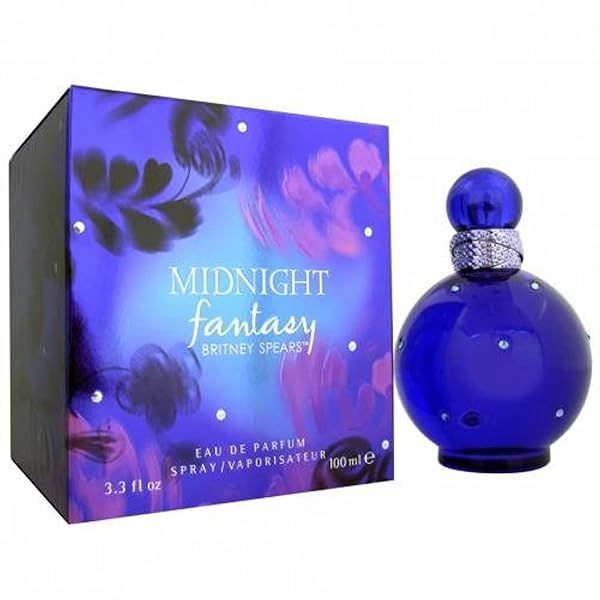 Fantasy Midnight Perfume by Britney Spears - 3.4 oz Eau De Parfum for Women | Stylish Fragrance