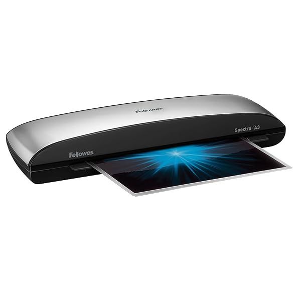 Fellowes A4 Laminator & Spectra A3: Perfect for Beginners with 10 Free Films - Ideal for Home & Office Use