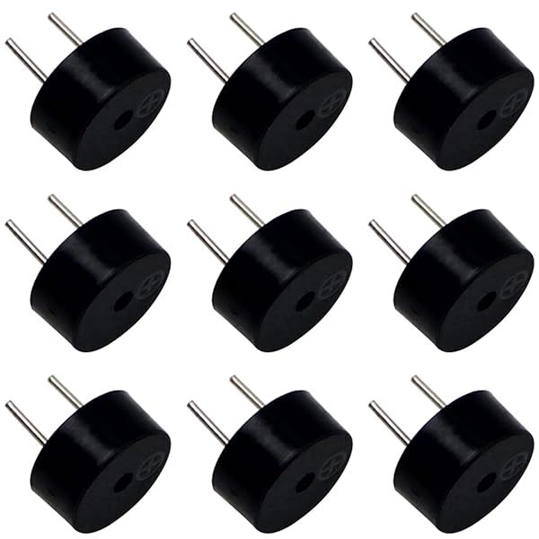 Fielect 10Pcs DC3V 80db Passive Electronic Buzzer Alarm Beeper Intermittent Sound Speaker FSC-9042