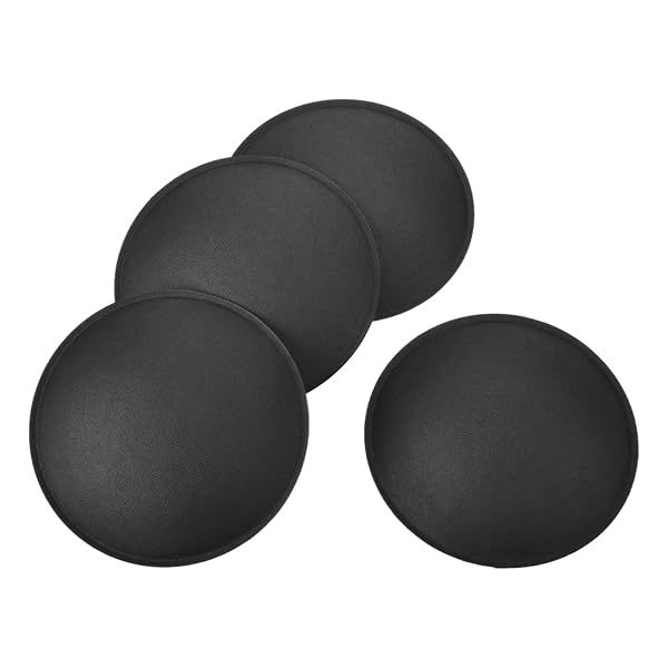 Fielect 4pcs Speaker Dust Cap 115mm Subwoofer Paper Dome Coil Cover Caps for Enhanced Sound Protection