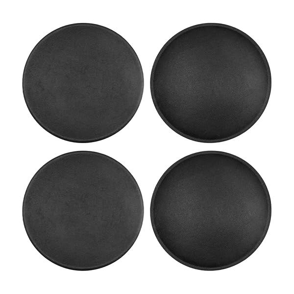 Fielect 4pcs Speaker Dust Cap 137mm Subwoofer Paper Dome Coil Cover Caps for Enhanced Sound Quality