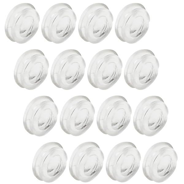 Fielect 1000Pcs Rubber Grommet 9mm Inner Dia Oil Resistant for Wiring Cable Transparent