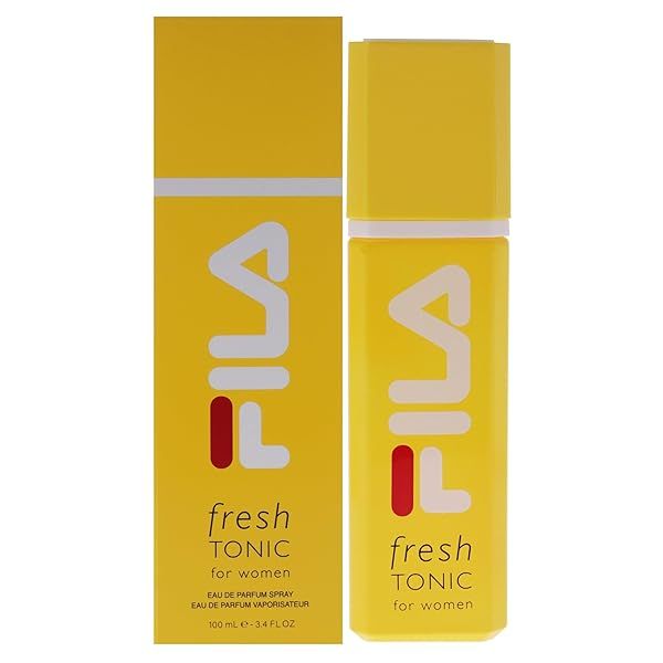 Fila Fresh Yellow for Women - 3.4 oz EDP Spray | Refreshing Fragrance for Everyday Wear