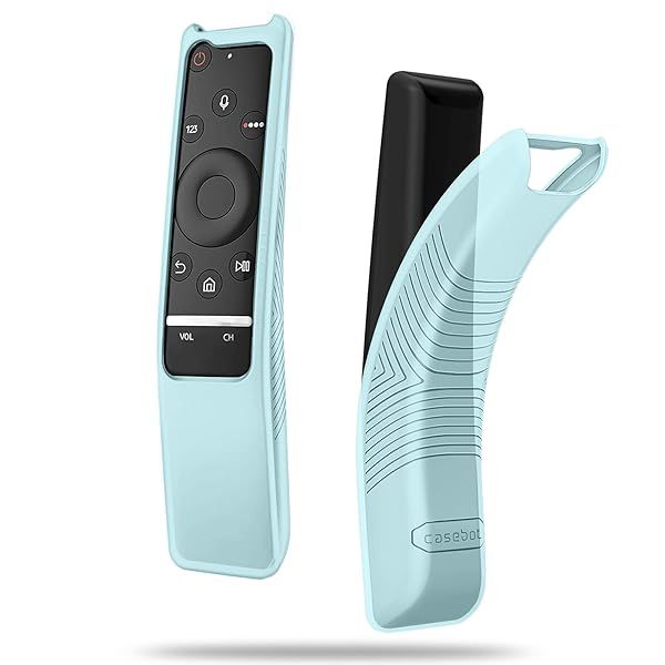 Fintie Protective Case for Samsung Smart TV Remote BN59 Series Kids-Friendly Anti Slip Shock Proof Silicone Cover Blue Glow in Dark