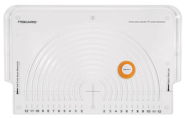 Fiskars 111310-1004 Fabric Circle Cutter: Precision Cutting Tool for Seamless Crafting