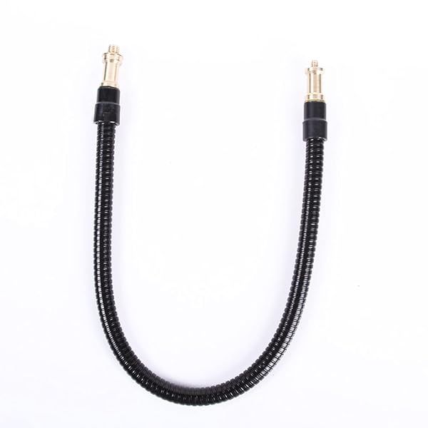 FocusFoto Heavy Duty Metal 50cm Magic Flex Arm Flexible Tube with Copper Screw for Photo Studio Lighting
