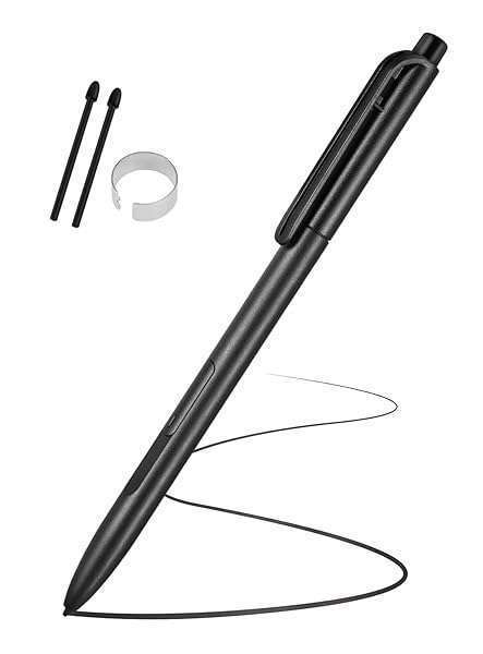 Fondpen EMR Stylus for Remarkable 2: 4096 Pressure Levels, Eraser & Palm Rejection - Perfect Replacement Pen!