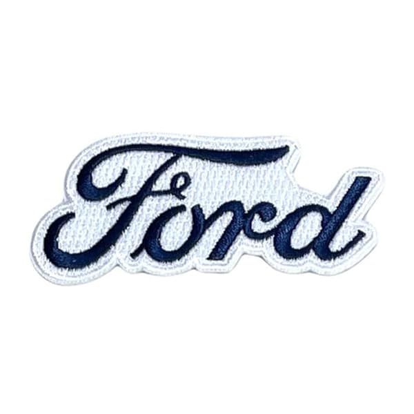 Ford Script Logo Patch for Clothes Dress Hat Jeans DIY Accessories for Custom Style